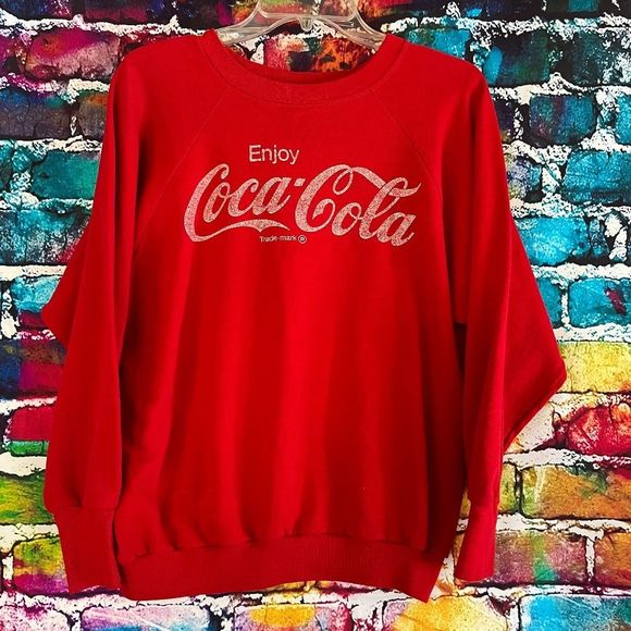 Vintage Other - Vintage Signal Brand Coca Cola Sweatshirt USA Size Large